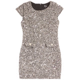 Tweed Sequin Dress