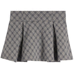 Bow Plaid Skirt - Denny's