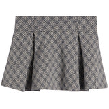 Bow Plaid Skirt - Denny's