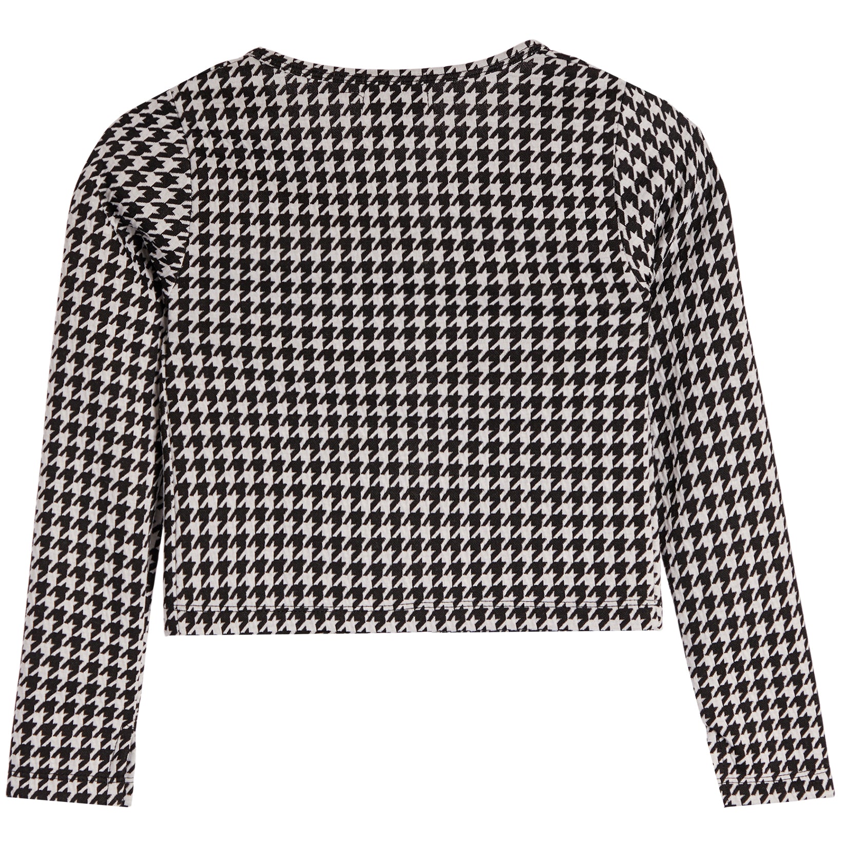 Bow Houndstooth Jacket - Denny's