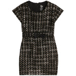 Tweed Dress With Bow - Denny's