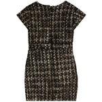 Tweed Dress With Bow - Denny's