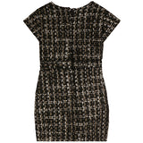 Tweed Dress With Bow - Denny's