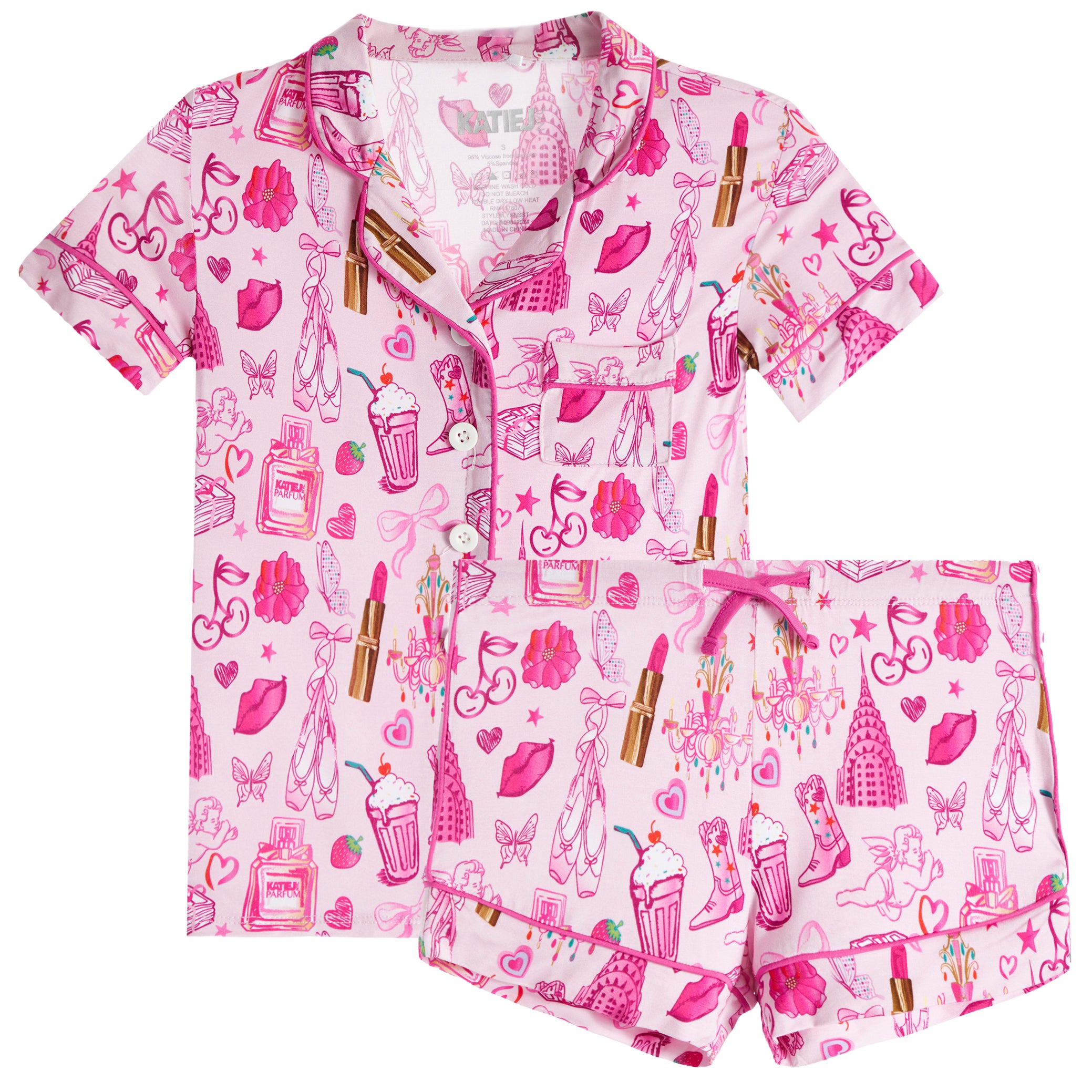 Girly Thing Short Set - Denny's