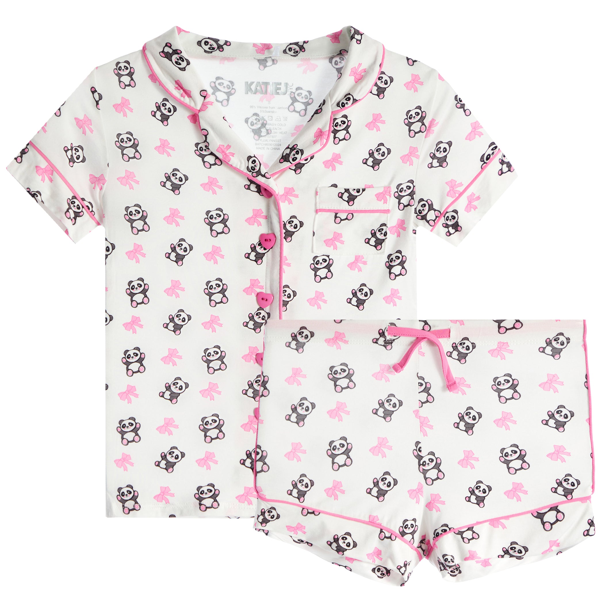 Panda Short Set - Denny's