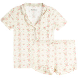 Shabby Chic Stripe Short Set - Denny's