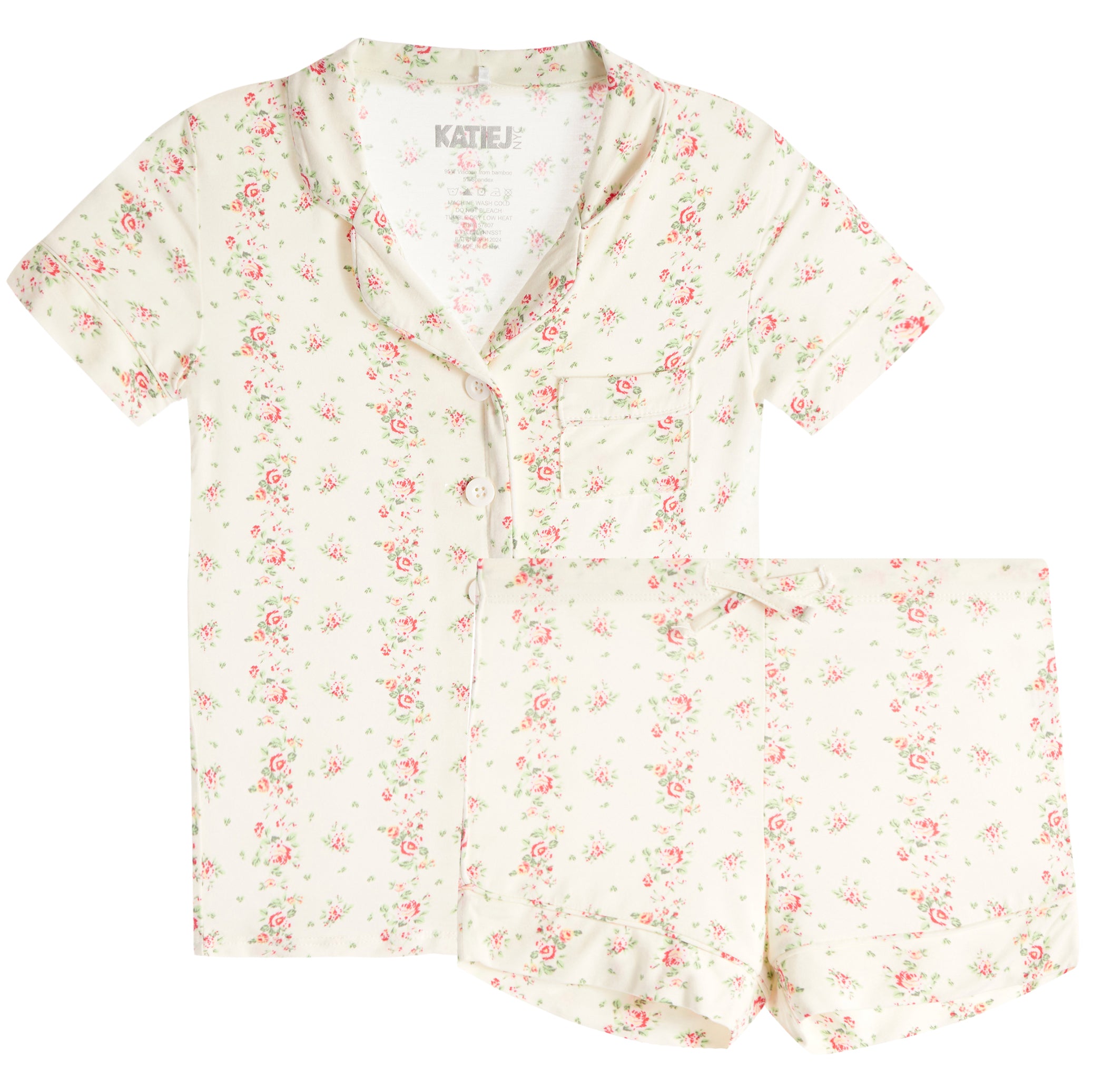 Shabby Chic Stripe Short Set - Denny's