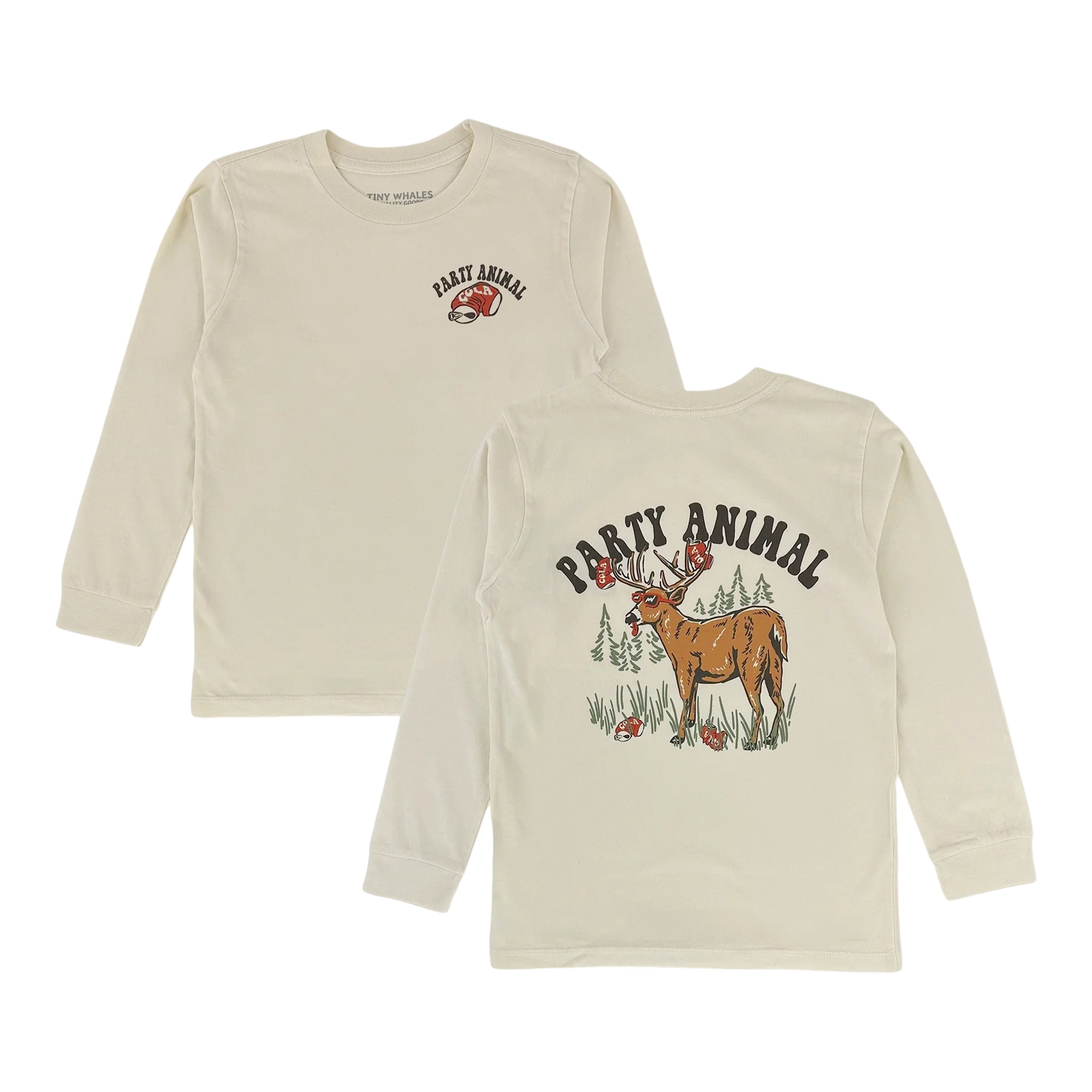 Party Animal Long Sleeve Tee - Denny's