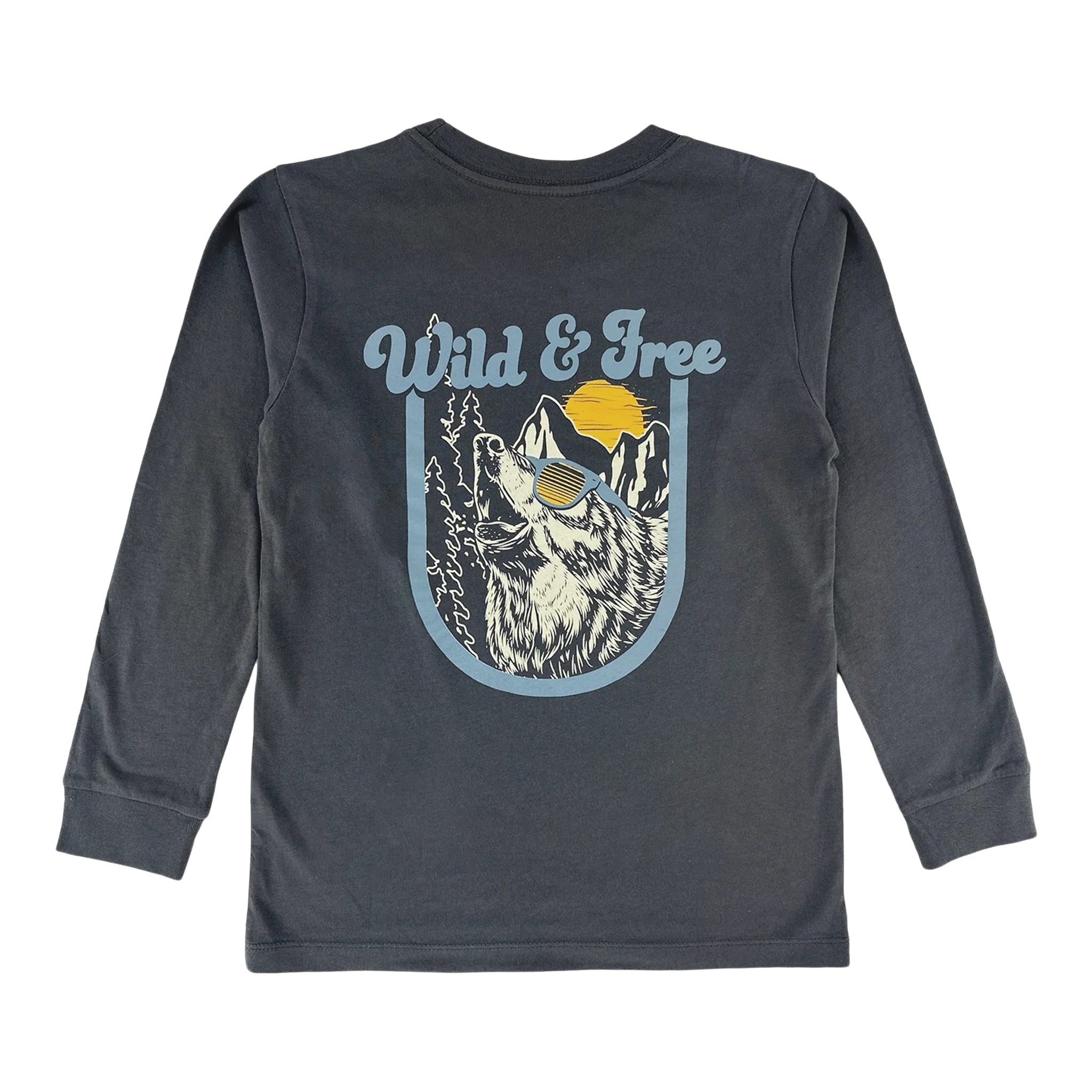 Wild And Free Long Sleeve Tee - Denny's