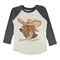 Howdy Podner Raglan Tee - Denny's