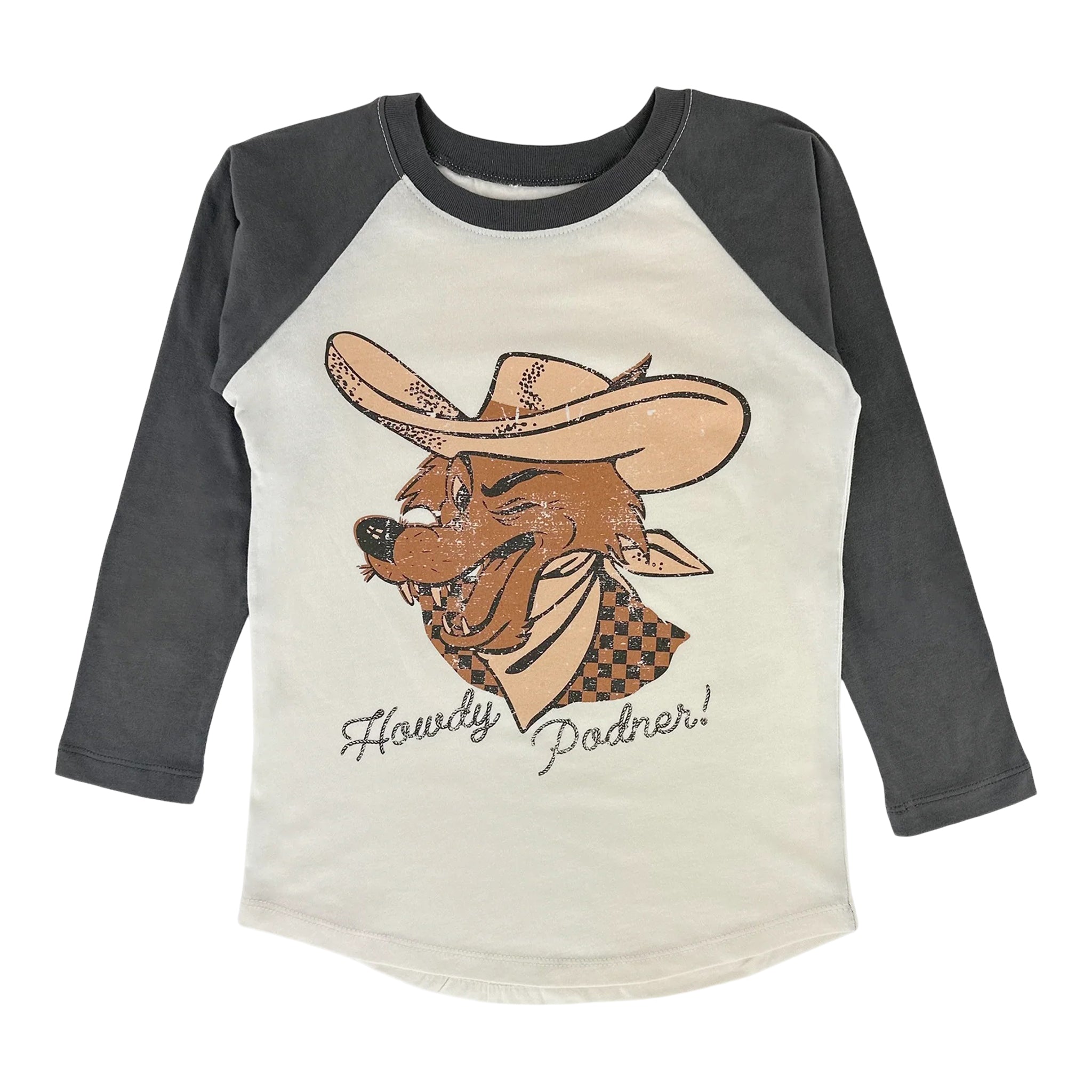 Howdy Podner Raglan Tee - Denny's