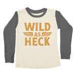 Wild As Heck Raglan - Denny's