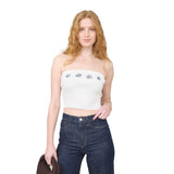 Nautical Knit Tube Top