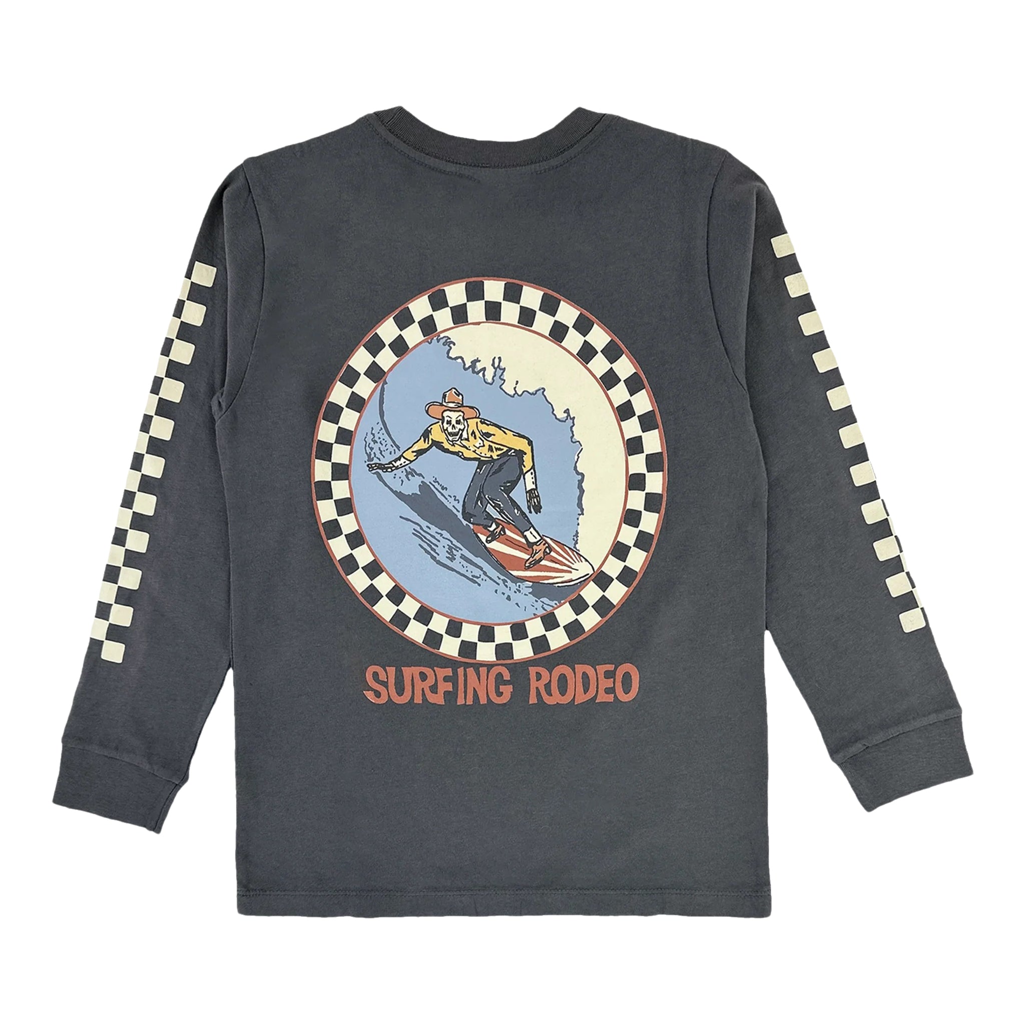 Surfing Rodeo Long Sleeve Tee - Denny's