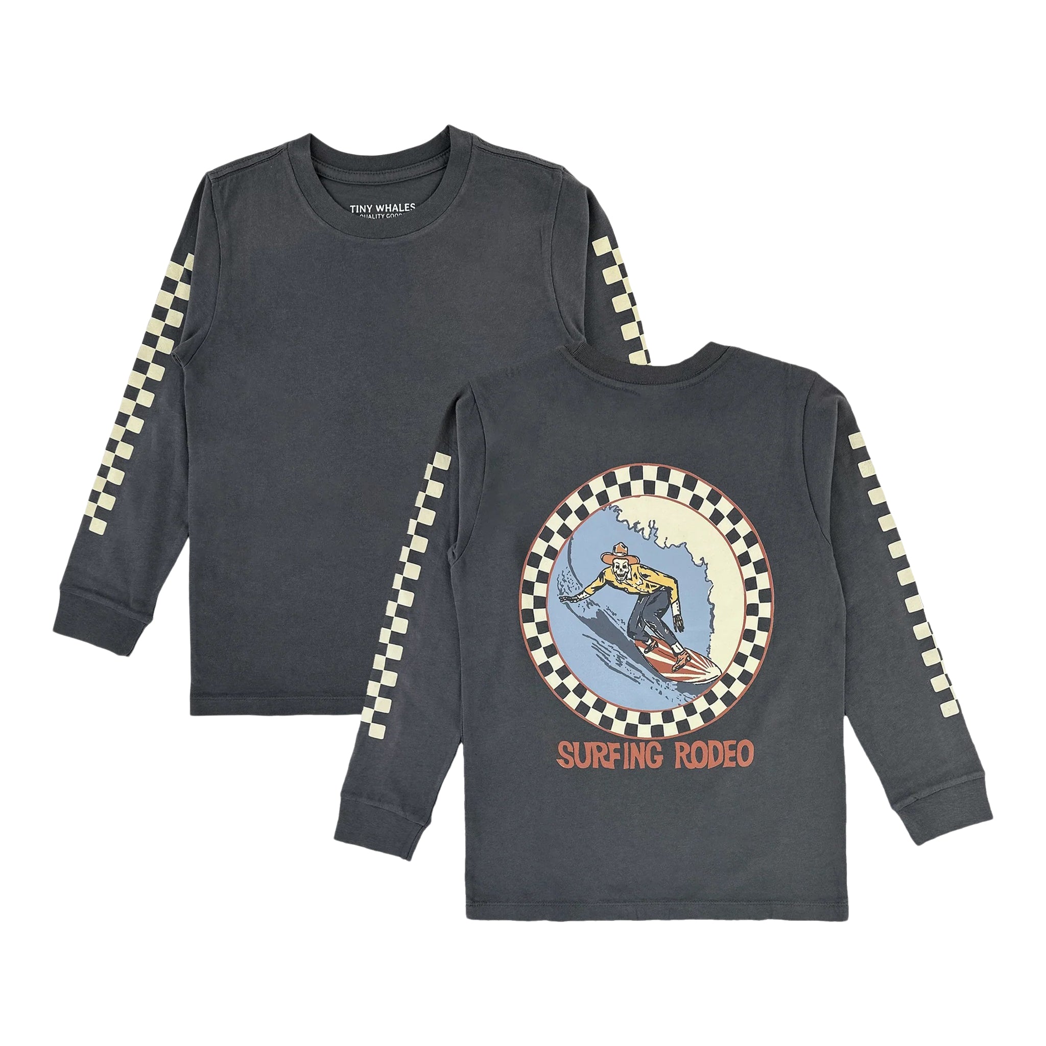 Surfing Rodeo Long Sleeve Tee - Denny's