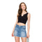 Seamless RIbbed Henley Tank - Denny's