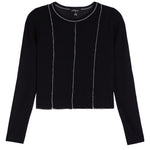 Stitch Seam Long Sleeve Top - Denny's