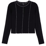 Stitch Seam Long Sleeve Top - Denny's