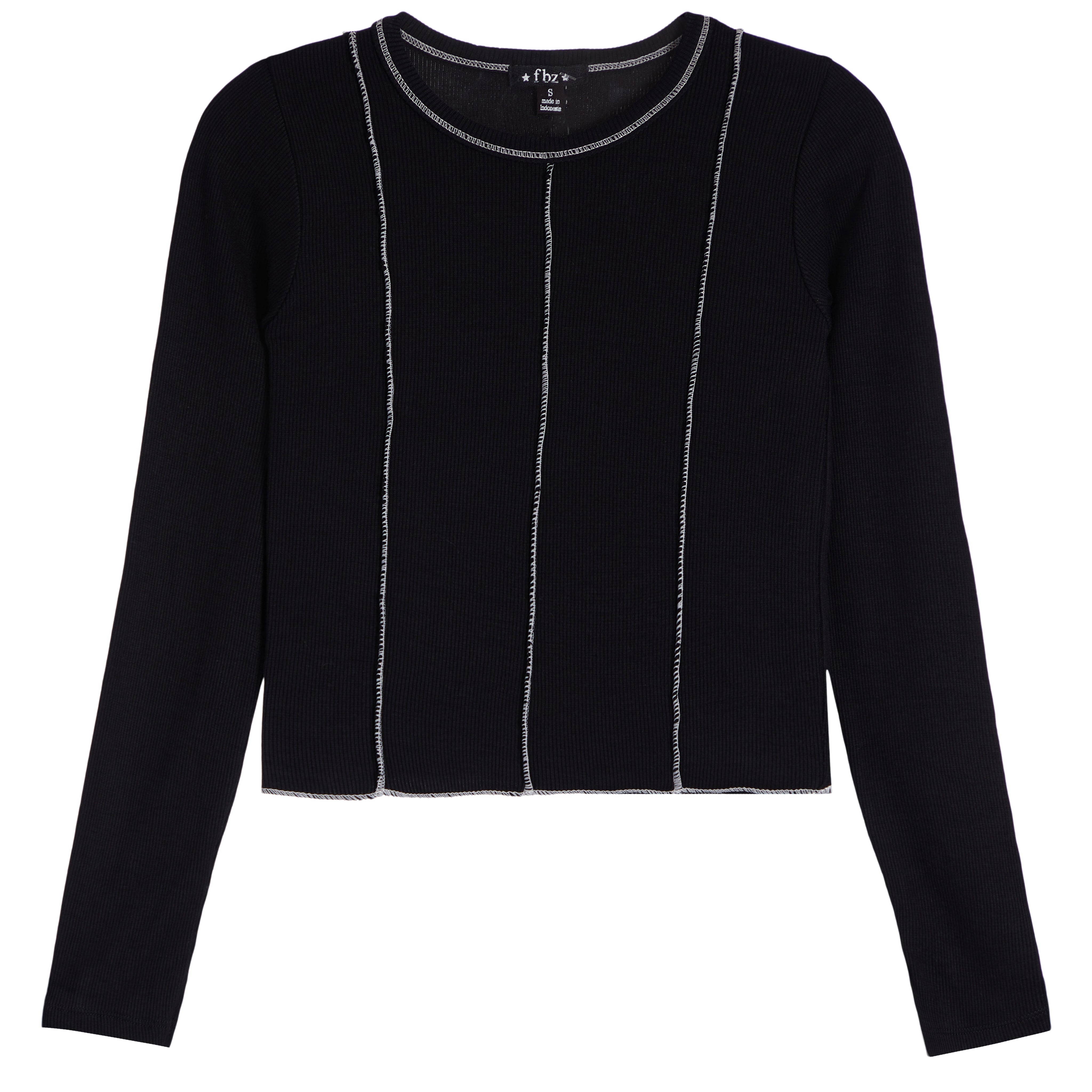 Stitch Seam Long Sleeve Top - Denny's
