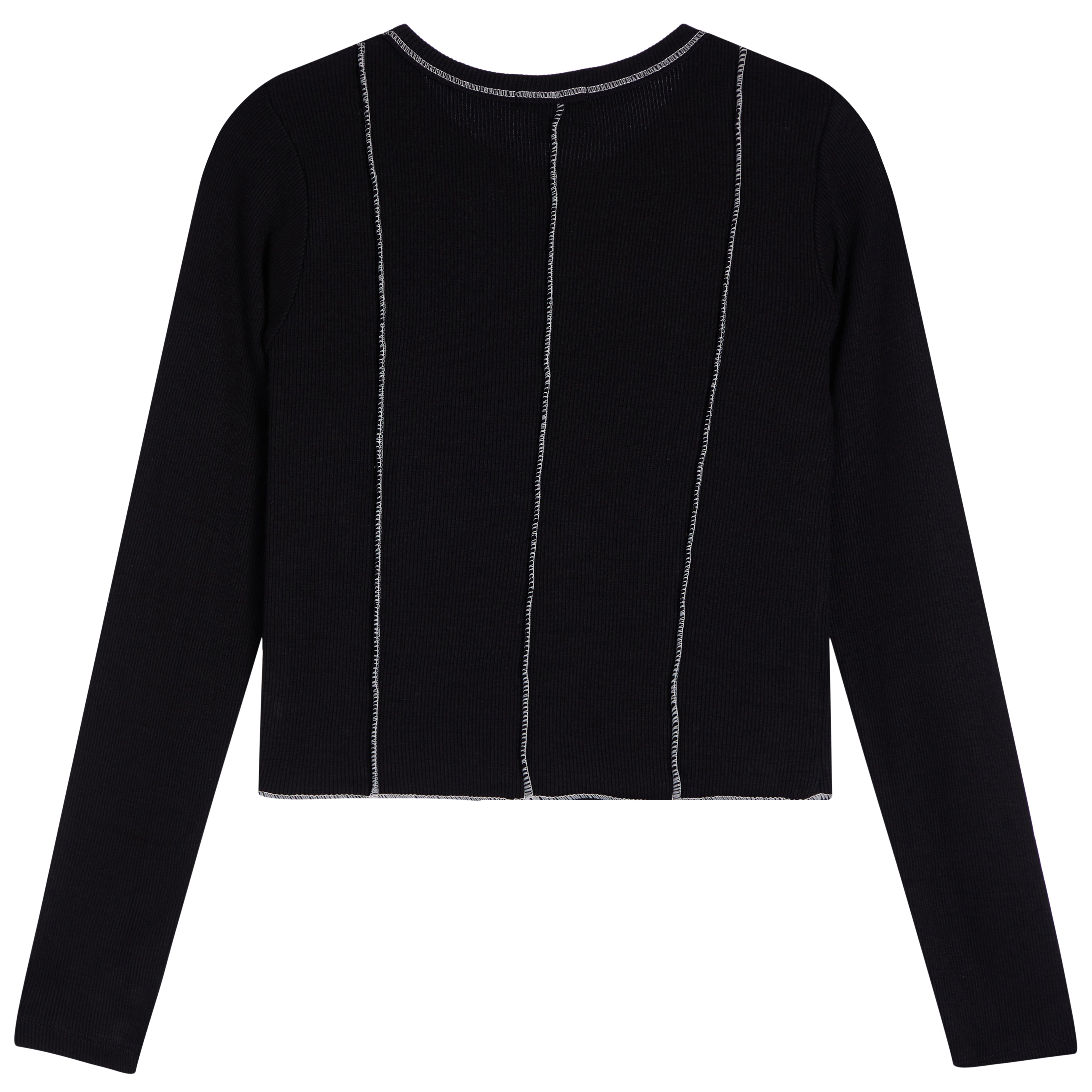 Stitch Seam Long Sleeve Top - Denny's