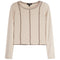 Stitch Seam Long Sleeve Top - Denny's