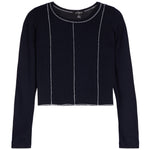 Stitch Seam Long Sleeve Top - Denny's