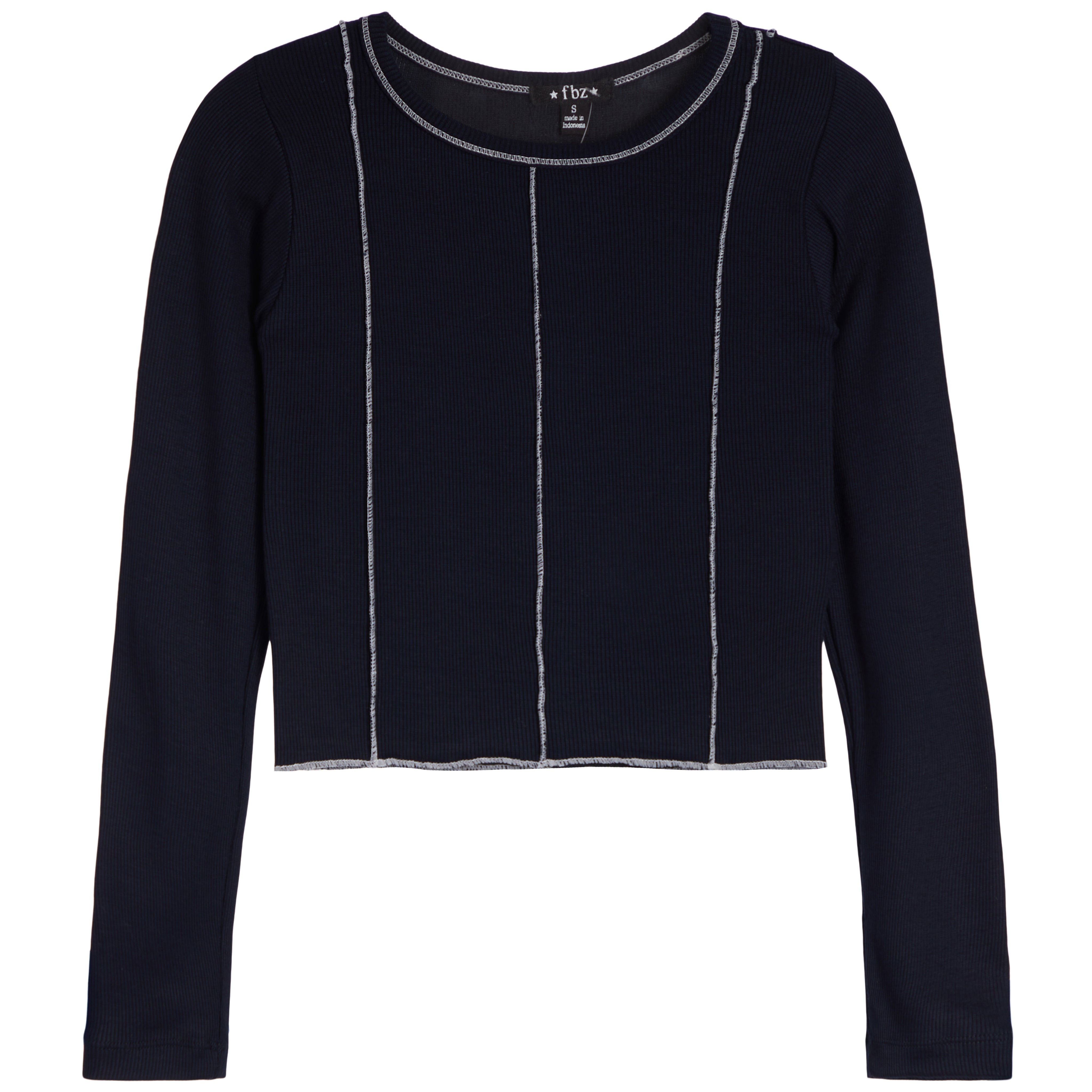 Stitch Seam Long Sleeve Top - Denny's