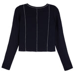 Stitch Seam Long Sleeve Top - Denny's