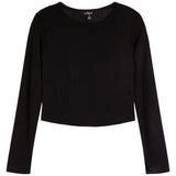 Long Sleeve Corset Top - Denny's