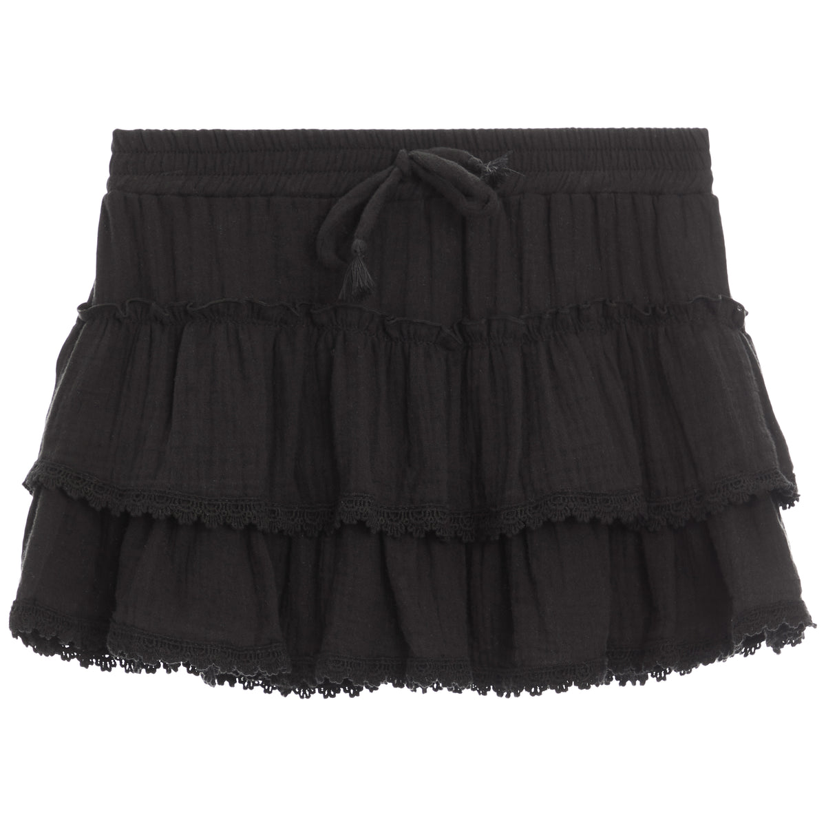 Tiered Guaze Skirt | Denny's