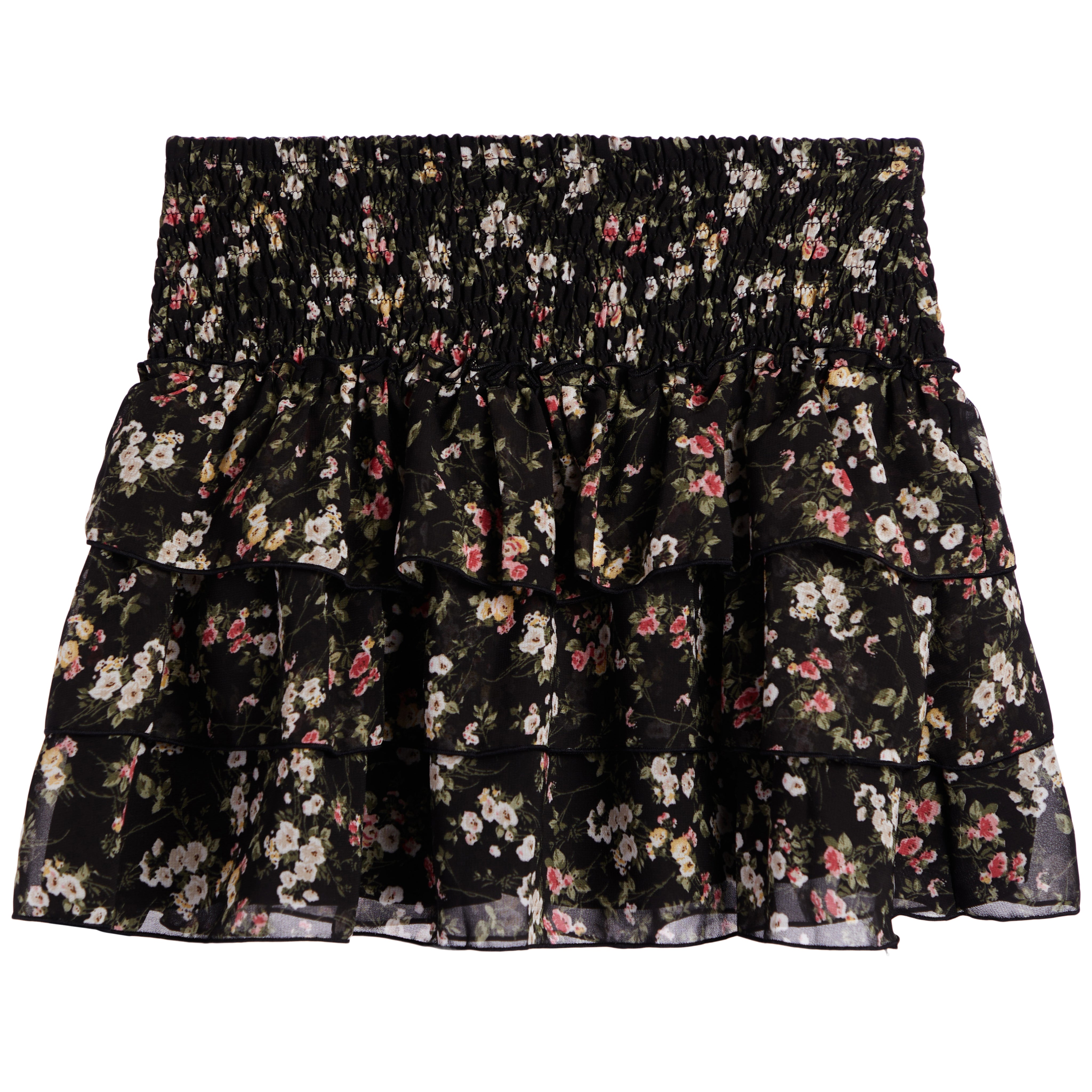 Chiffon Floral Skirt - Denny's