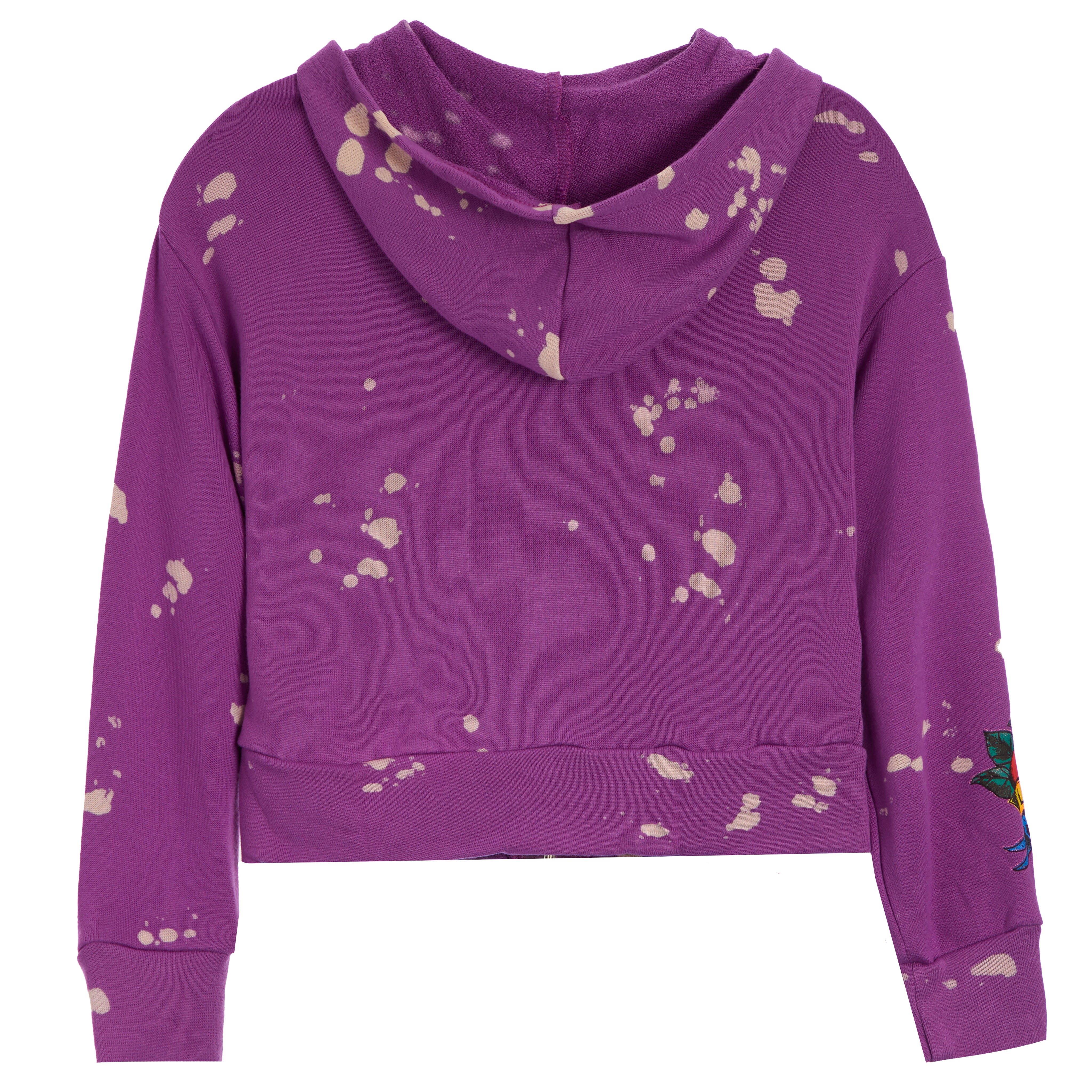 Love Bleached Zip Hoodie - Denny's