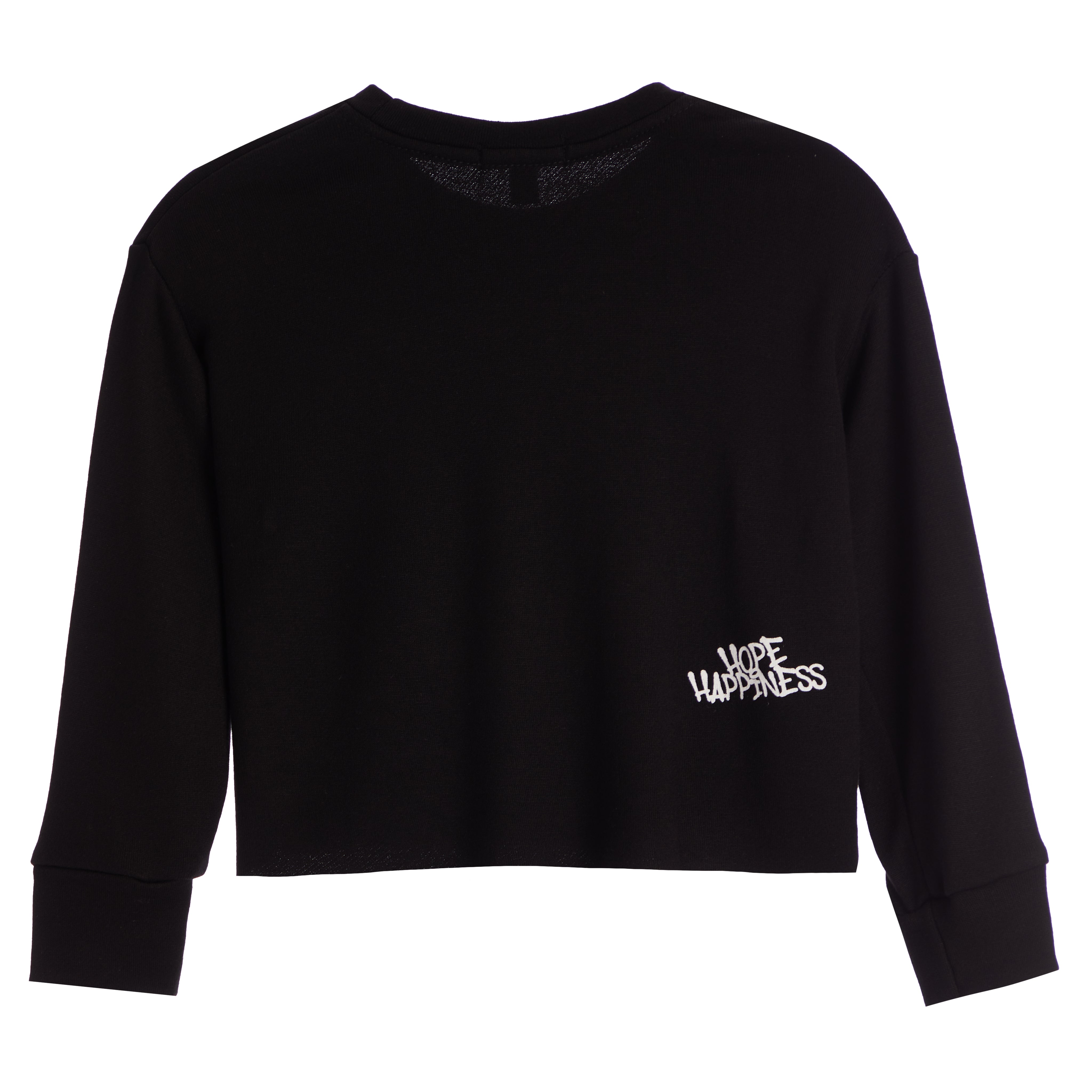 Be Happy Icon Raw Edge Sweatshirt - Denny's