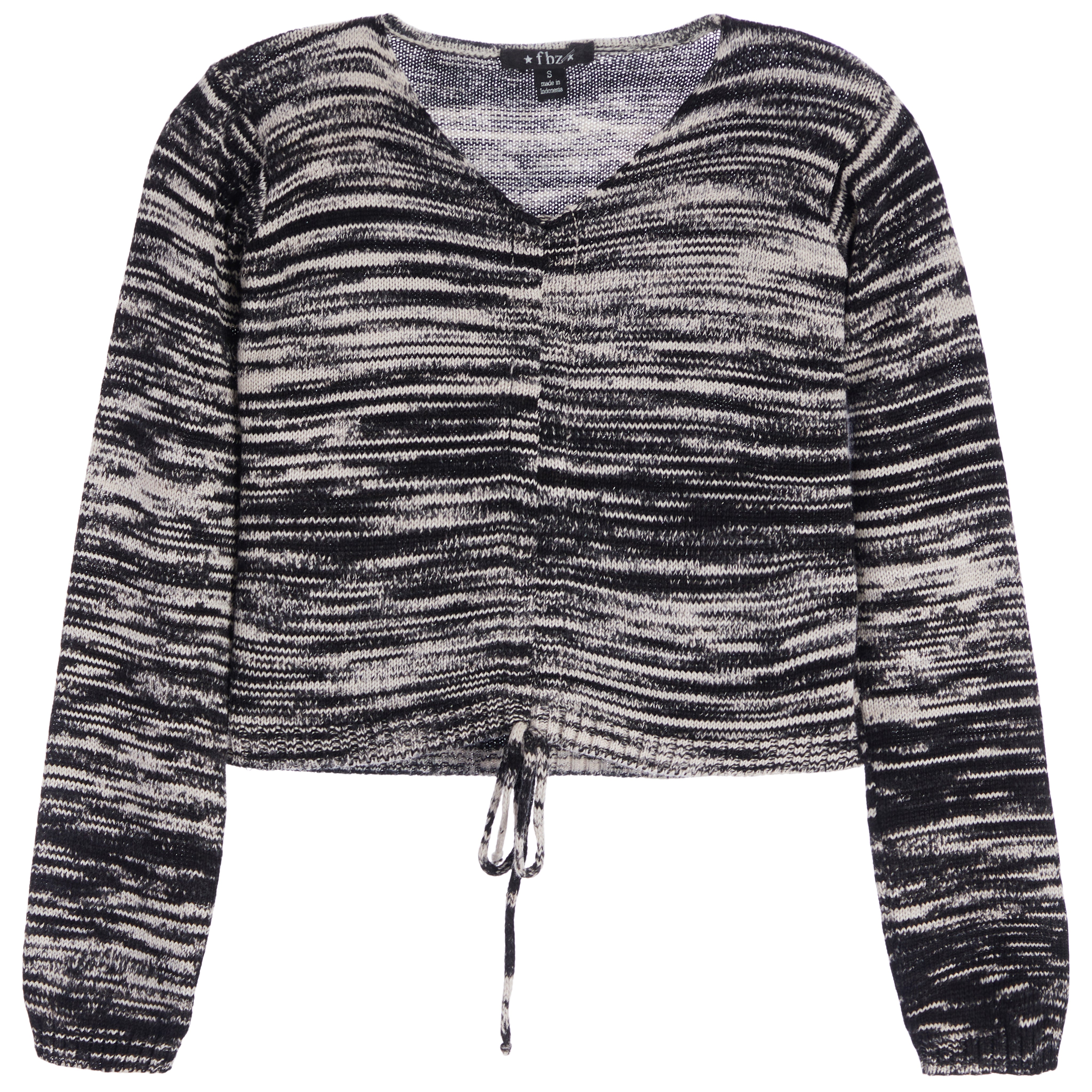 Space Dye Cinch Middle Sweater - Denny's