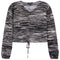 Space Dye Cinch Middle Sweater - Denny's