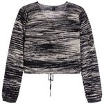 Space Dye Cinch Middle Sweater - Denny's