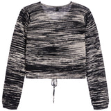 Space Dye Cinch Middle Sweater - Denny's