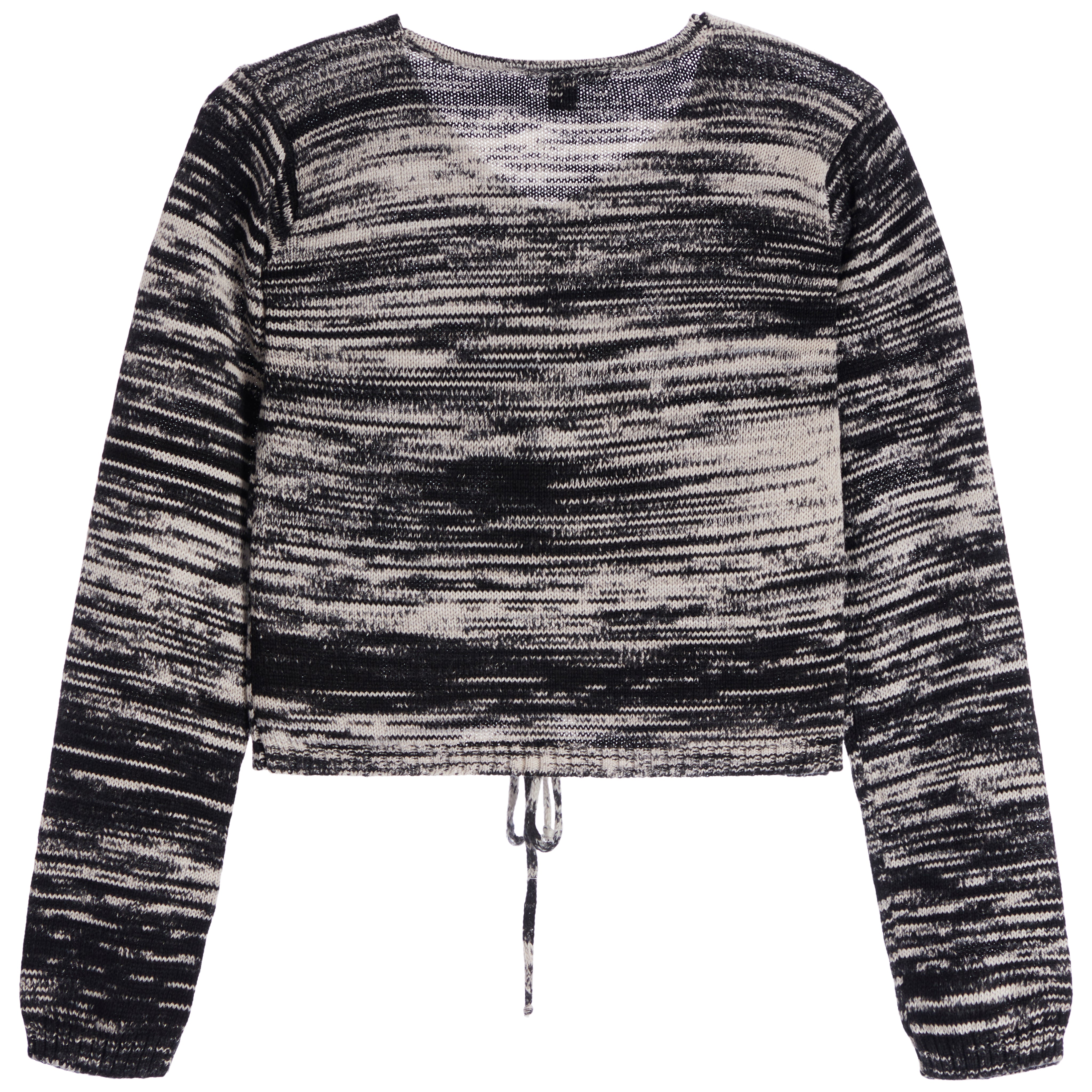 Space Dye Cinch Middle Sweater - Denny's