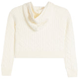 Cable Knit Zip Hoodie