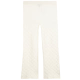 Cable Knit Wide Leg Pant