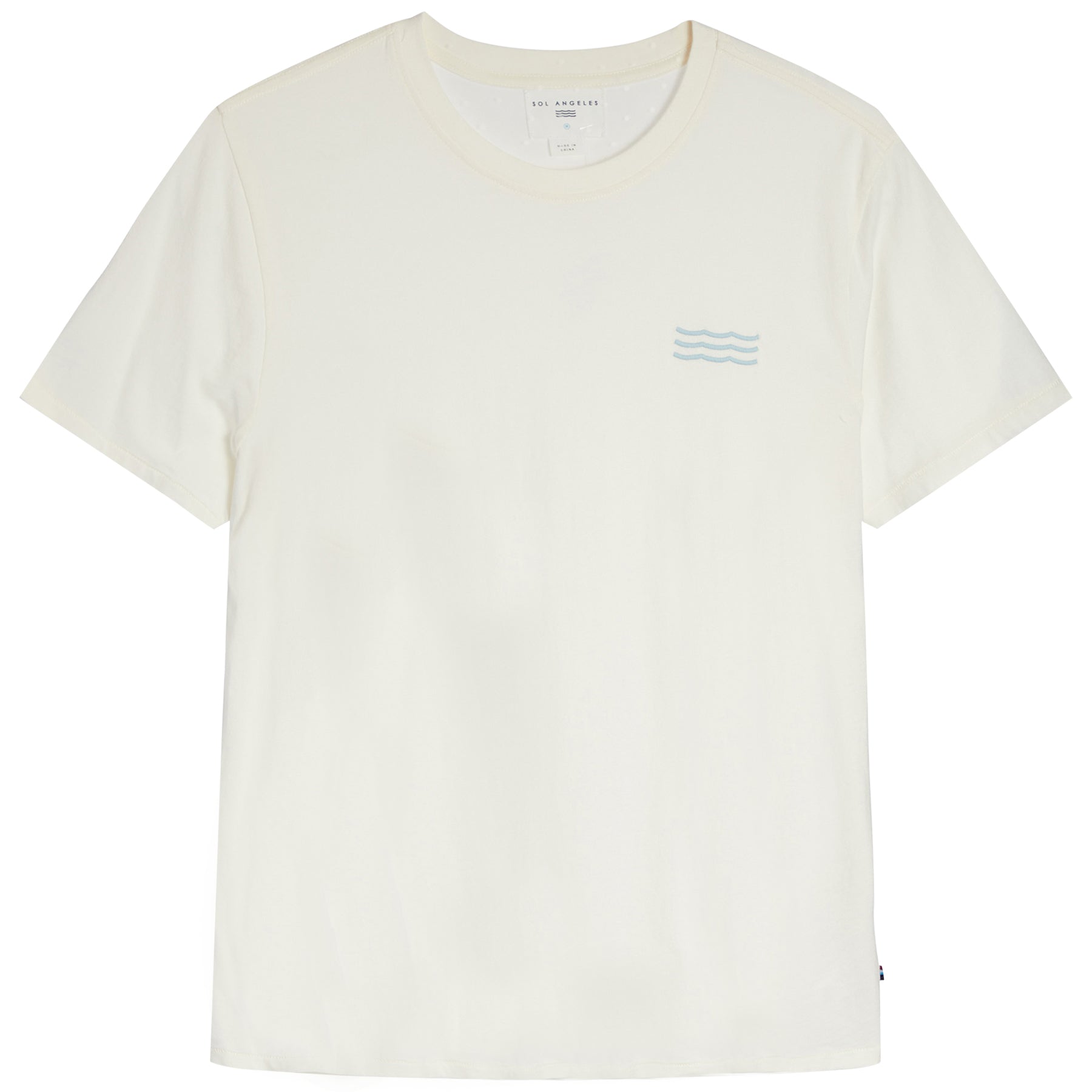 Waves Sunset Ringer Tee - Denny's