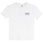 A white short-sleeve crewneck t-shirt with a gray 'NYC Since 2021' graphic printed on the left chest, displayed flat against a white background.