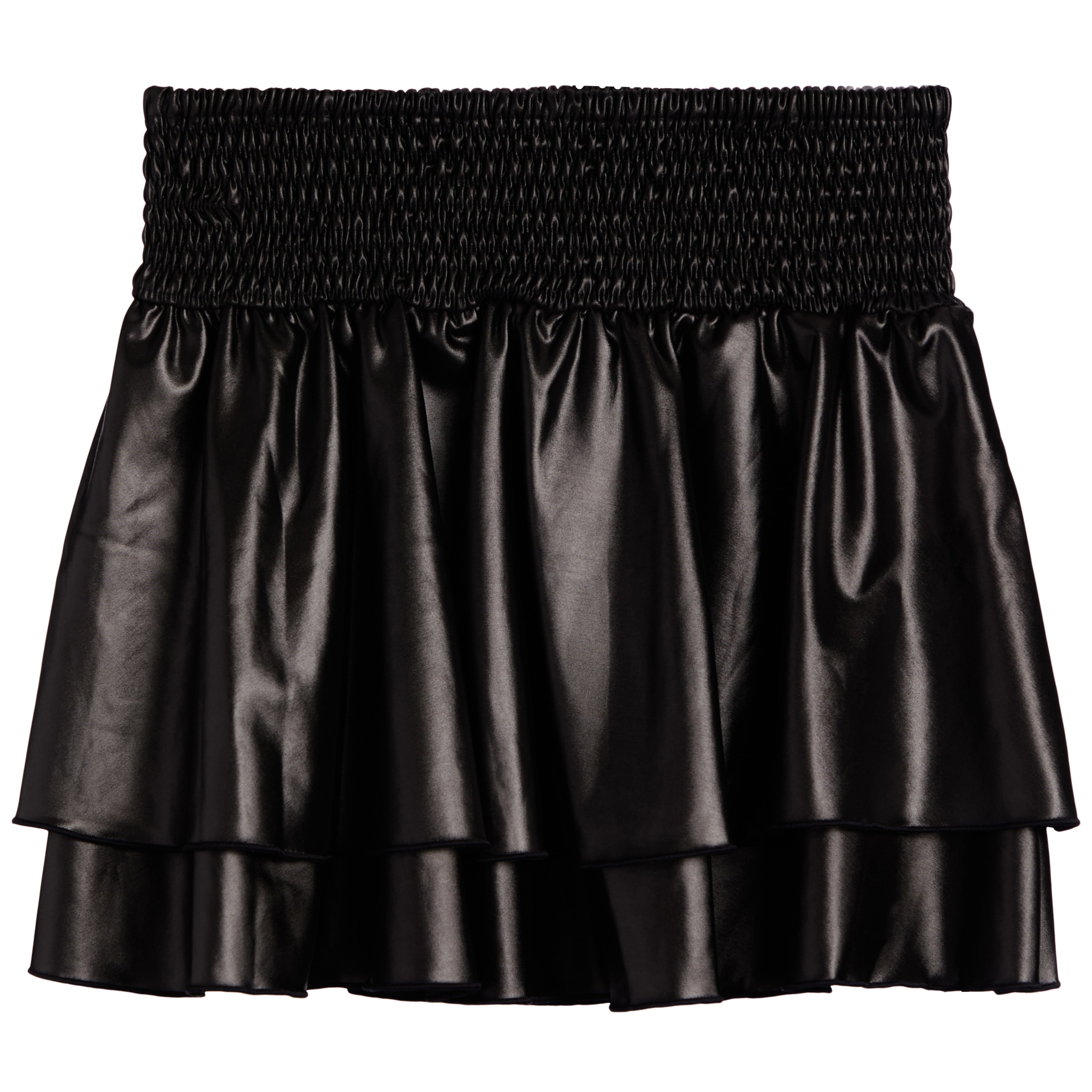 Pleather Smock Skirt - Denny's