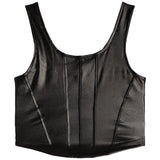 Pleather Corset - Denny's