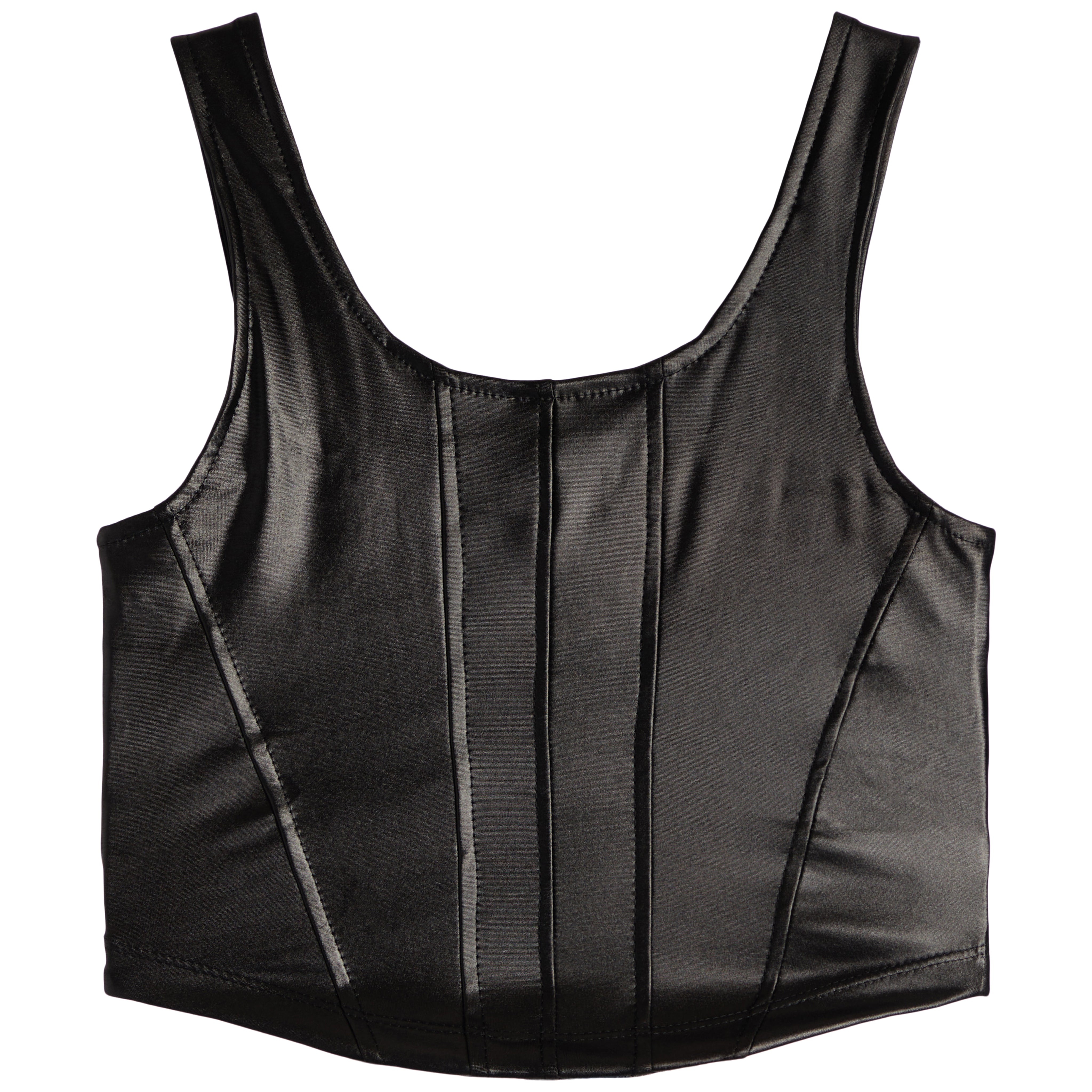 Pleather Corset - Denny's