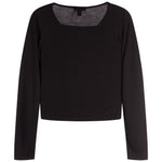 Long Sleeve Front Cinch Top - Denny's
