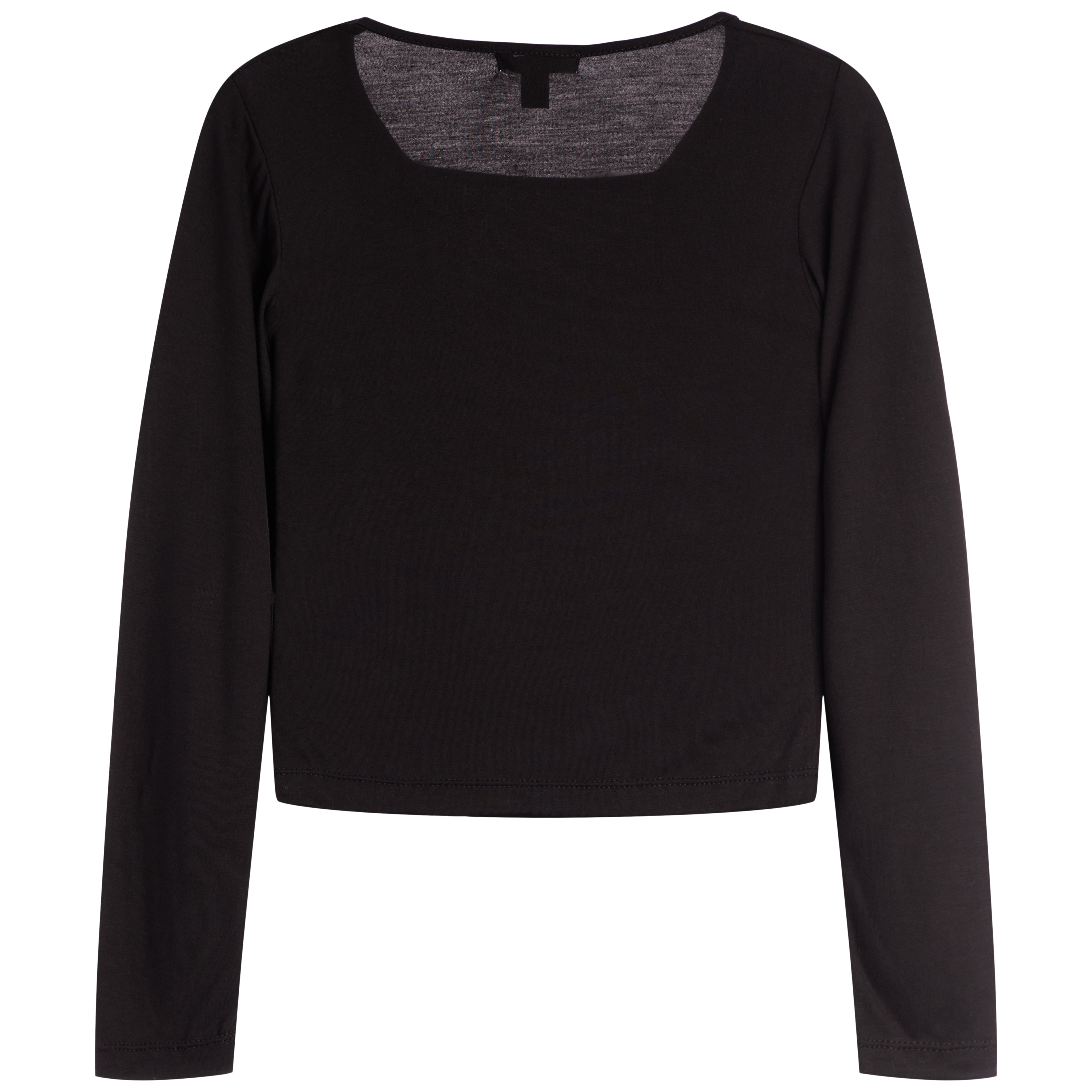 Long Sleeve Front Cinch Top - Denny's