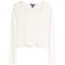 Long Sleeve Front Cinch Top - Denny's