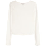 Long Sleeve Front Cinch Top - Denny's
