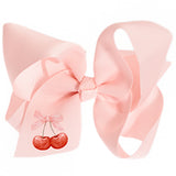 4in Ribbon Cherry Bow - Denny's